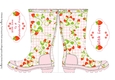 WELLIES - STRAWBERRIES
