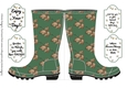 WELLIES - GREEN LEAVES