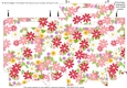 Gusset Sided Gift Bag - Bright Flowers