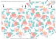 Gusset Sided Gift Bag - Pink Floral