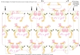 Gusset Sided Gift Bag - Pink Stork 2