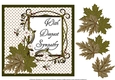 QUICK SYMPATHY CARD - MALE - LEAVES 2