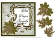 QUICK SYMPATHY CARD - MALE - LEAVES 3