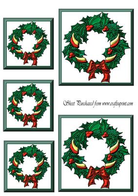 Christmas Wreath Toppers