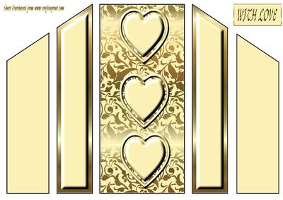 Cream & Gold Theatre Fold