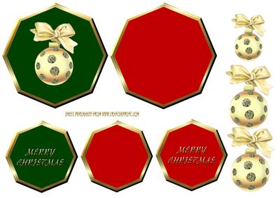 Christmas Bauble Toppers