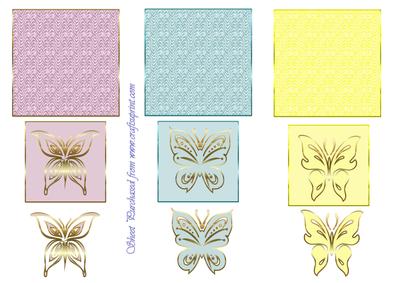 Gold Butterfly