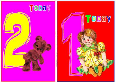 Ist & 2nd Birthday
