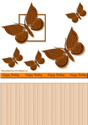 Bronze Butterflies