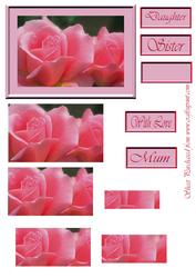 Pink Pyramage Topper