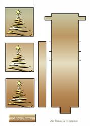A Christmas Tree Waterfall