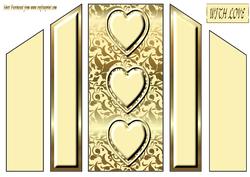 Cream & Gold Theatre Fold