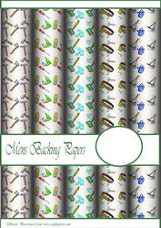 Mens Backing Papers