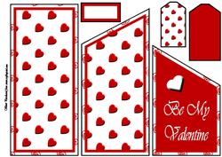 Red & White Cascade