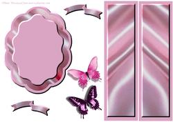 A Pink Satin Set