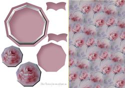 Pink Rose Topper
