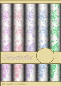 Pastel Butterflies