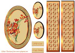 Gold Oval