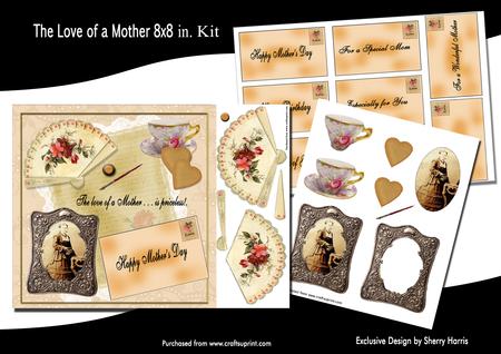 The Love of a Mother. . . Victorian 8x8 Kit