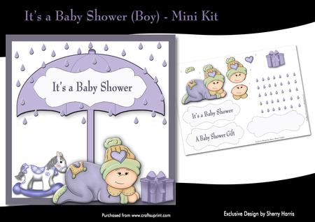 It's a Baby Shower (baby Boy) - Mini Kit