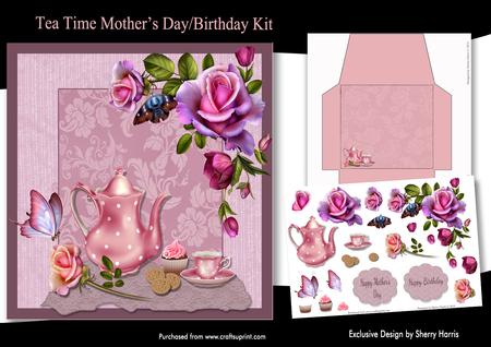 Tea Time Mother's Day/birthday Kit