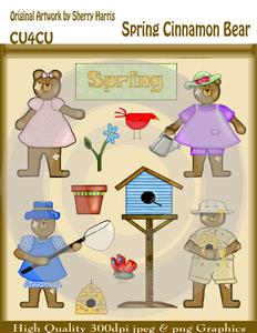 Spring Cinnamon Bear