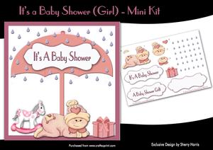 It's a Baby Shower (girl) - Mini Kit