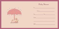 It's a Baby Shower (girl) - Insert