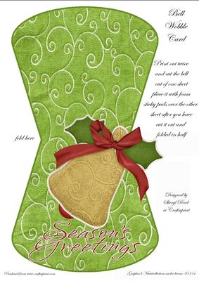 Christmas Bell Wobble Card