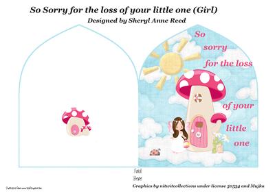 So Sorry for the Loss of Your Little One (girl)