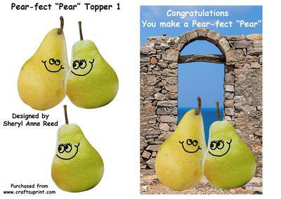 You Make a Pear-fect Pear with Decoupage
