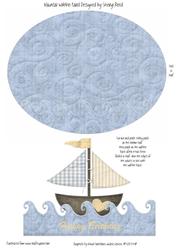 Nautical Wobble Card