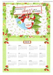 Magic of Christmas Calendar Backed Card