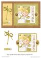 Angel Scrap Book Christmas Card Topper