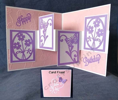 Happy Birthday Popout Fold Card