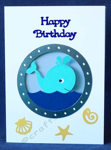 Happy Whale Card