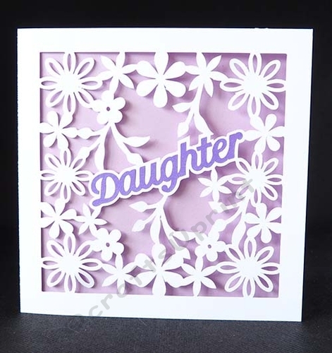Daughter Floral Card