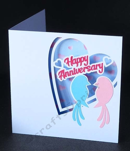 Love Birds Anniversary Card