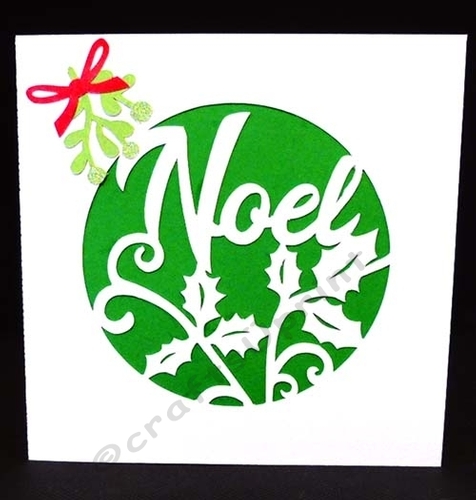 Noel with Holly Card