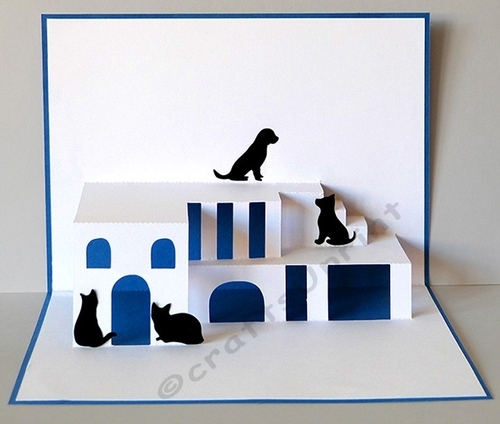 Pop Up House Card