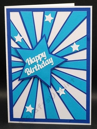 Sunburst Birthday Card