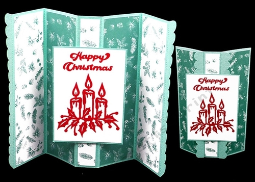 Fold and Tuck Christmas Card