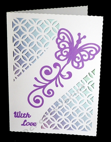 Flourish Butterfly Card