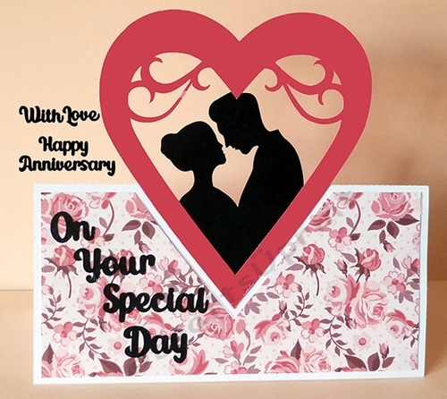 Heart Tent Fold Card