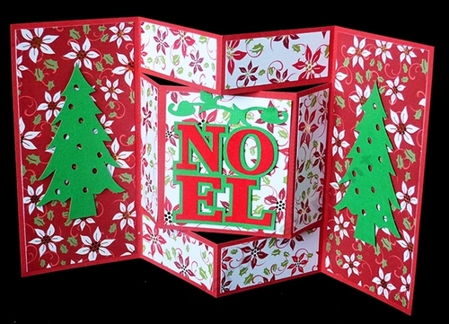 NOEL Pop Out Card