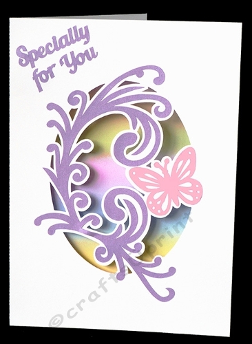 cup1384000_40382 - Flourish Butterfly Aperture Card
