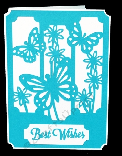 cup1408516_40382 - Butterfly Best Wishes Card