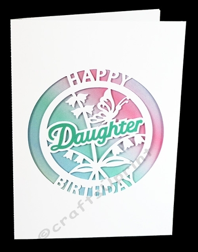 Daughter Bluebell Aperture Card