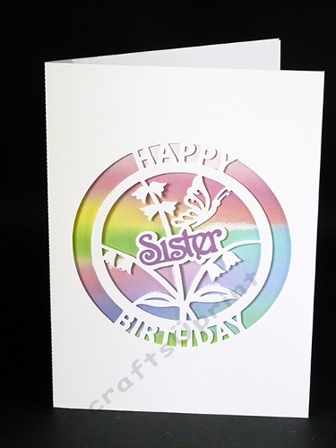 Sister Bluebell Aperture Card