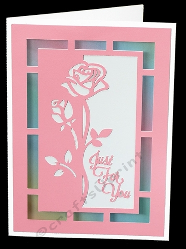 Rose Stem Aperture Card